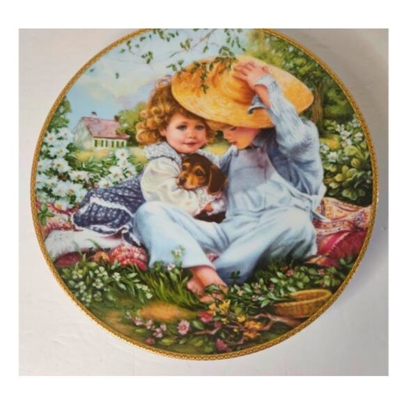 VTG March of Dimes "A Time to Love" Knowles Sandra Kuck 1989 baby pup children - Picture 2 of 6